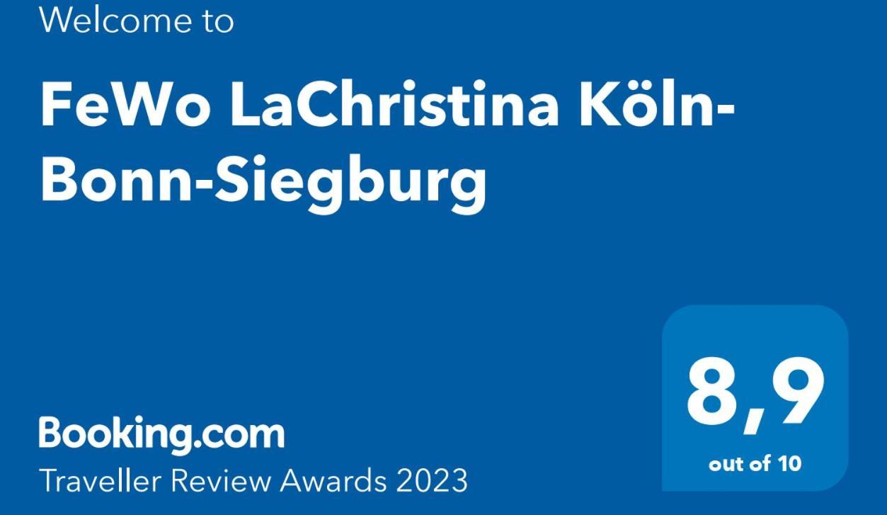 Fewo Lachristina Koeln-Bonn-Siegburg Troisdorf Buitenkant foto
